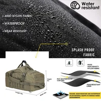 30L 45L 80L grand sac de sport sac à dos tactique sacs de Camping en plein air Molle hommes sacs à dos sac de voyage pour la randonnée 4