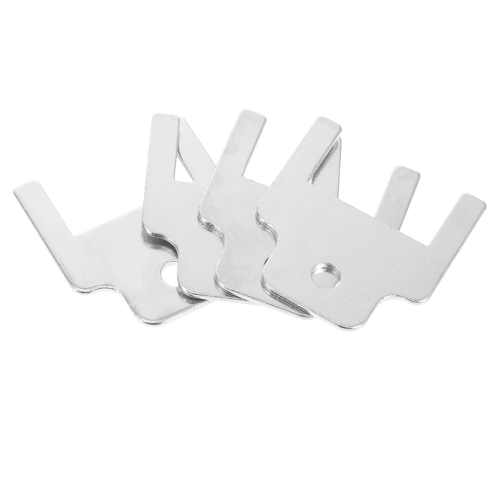 4 Pcs Paper Towel Dispenser Key Replacement Toilet Tissue Metal Napkin Silver Hand