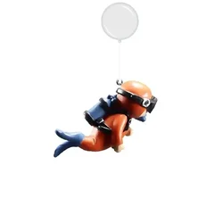 Underwater Adventure Decor: Miyazaki - Inspired Floating Diver Ornament (C)