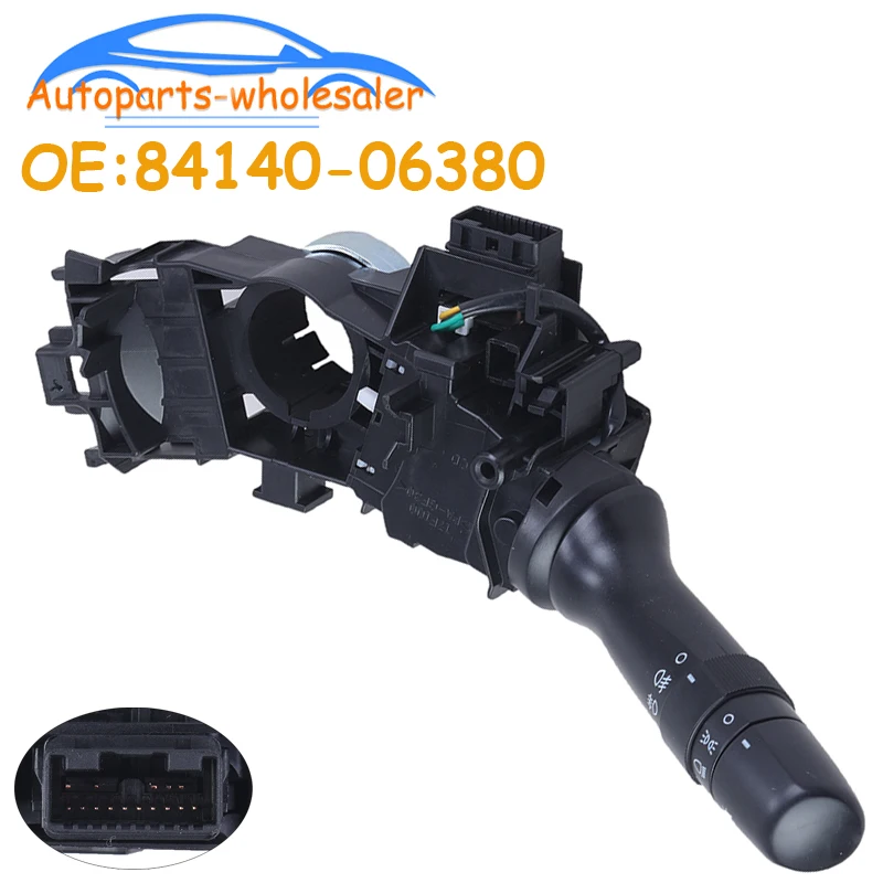 Car Headlight Turn Signal Switch 84140 06380 8414006380 For Toyota