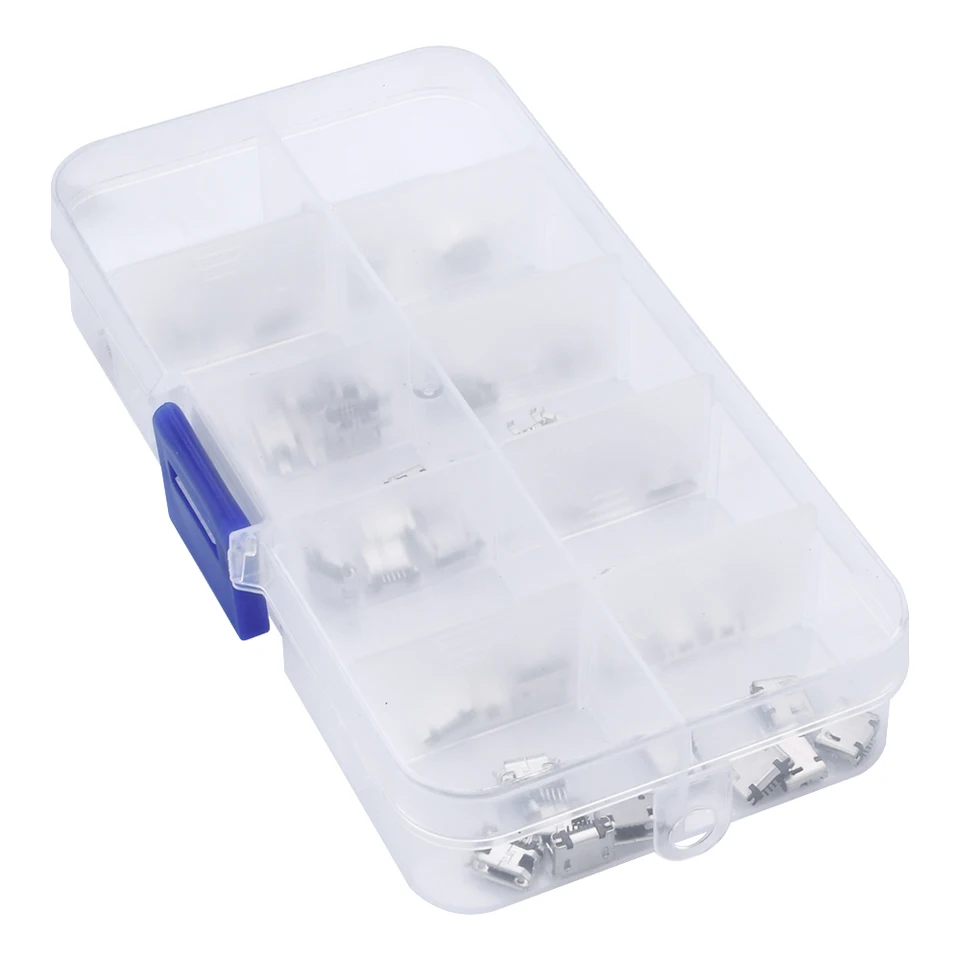 10 Pz/lotto Micro USB 2.0 2pin DIP E Presa SMT A 2pin Clip - Foto 6