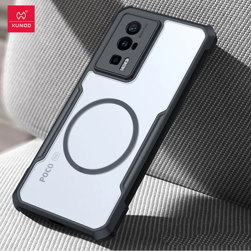 Custodia Per Xiaomi Poco F5 Pro - Cover In TPU Morbido, Antiurto E Anticaduta, Design Ultrasottile Con Texture Antiscivolo, Colore Blu