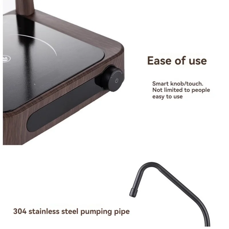 Peach Wood Glass Tea Maker High-power Automatic Water and Electricity Pottery Stove Tea Stove Health Pot