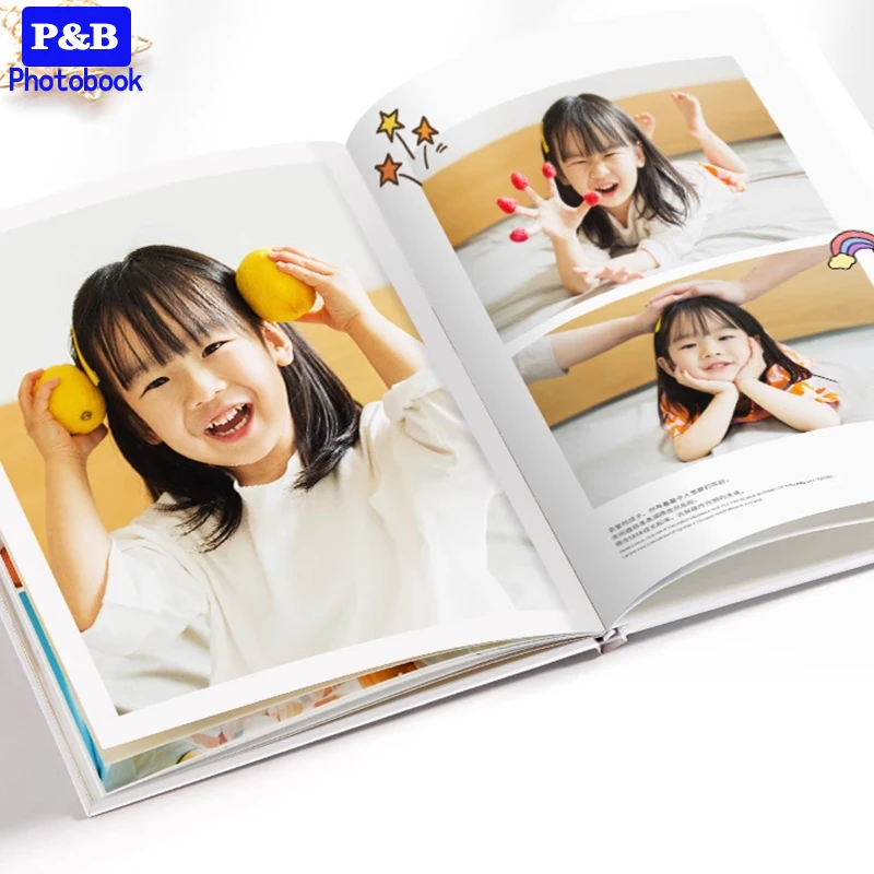 개인화 된 사진을위한 6 인치 포토 북 결혼식 테마 앨범을위한 DIY 사진 앨범  애완 동물 성장 메모리 북 사랑스러운 선물