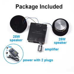 High-Power 50W Portable HiFi Bluetooth Speaker System with Vibrant Stereo Sound (1 set with power)