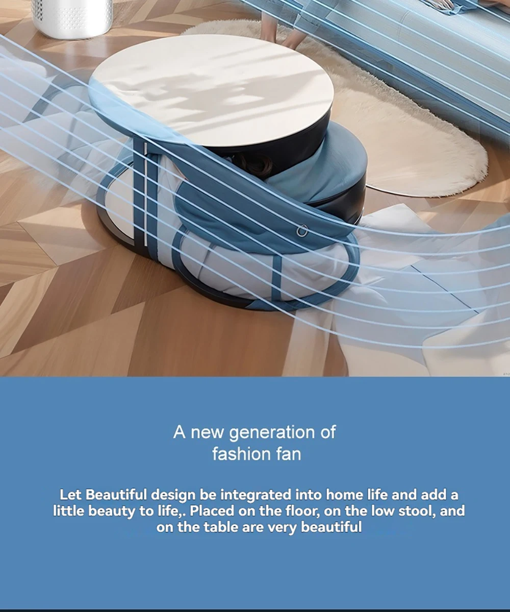 Mini Air Cooler Humidification Cooling USB Silent Timed Air Conditioning Fan Colorful Lights Night Light Led Screen 6 Wind Speed