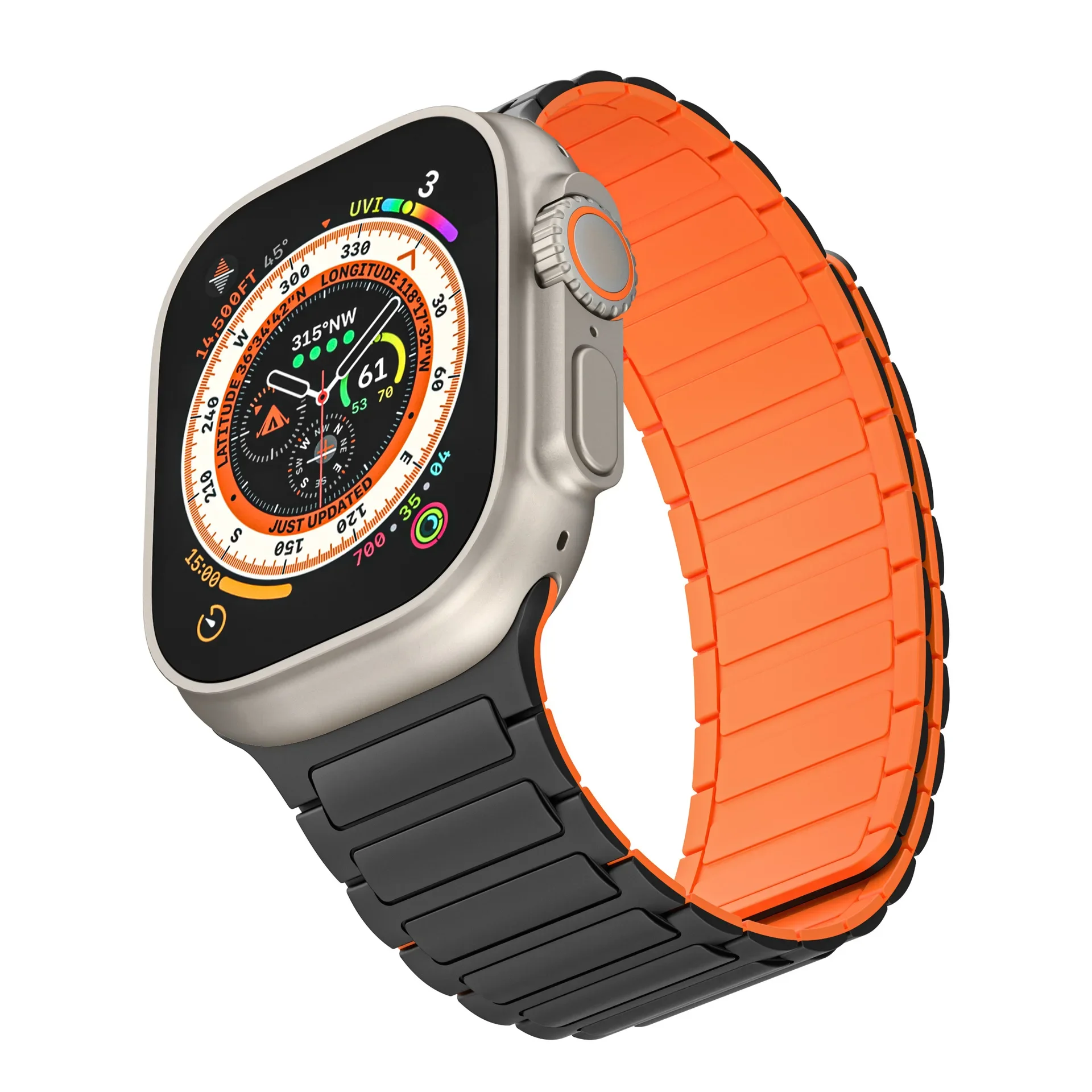 Magnetic Loop Silicone Strap