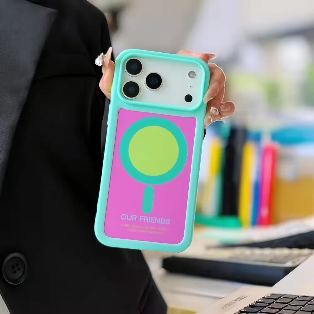 Ultra Slim MagSafe Magnetic Phone Case - Shockproof Matte PC Cover with Air Wireless Charging Compatibility