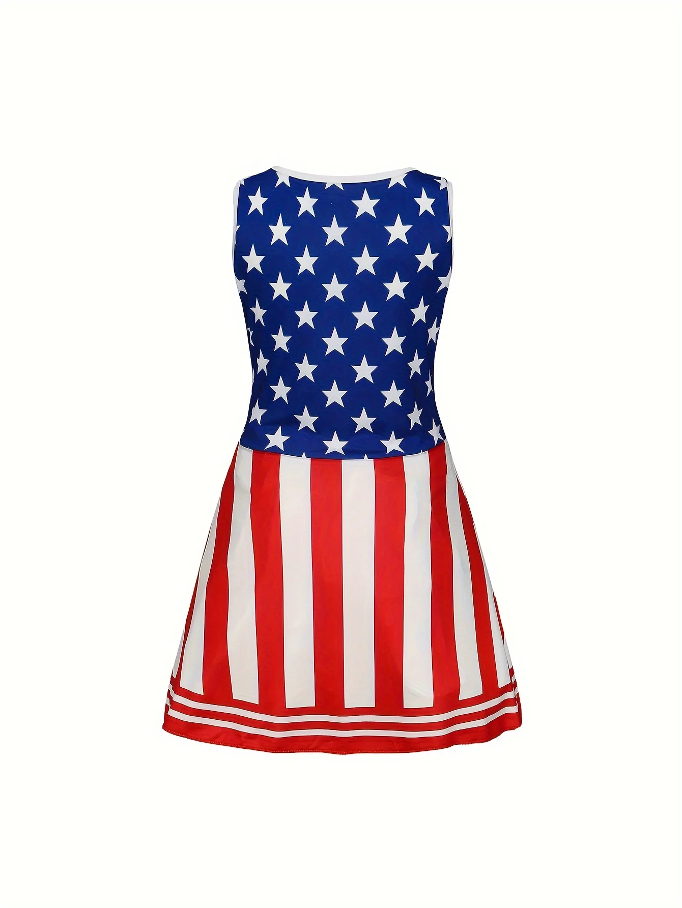 Description Picture 3 of itemChildren's Team Cheerleading Uniforms Girls Summer Sports Sleeveless Dresses Kids Fashionable Cheer Uniforms Skirts Cool