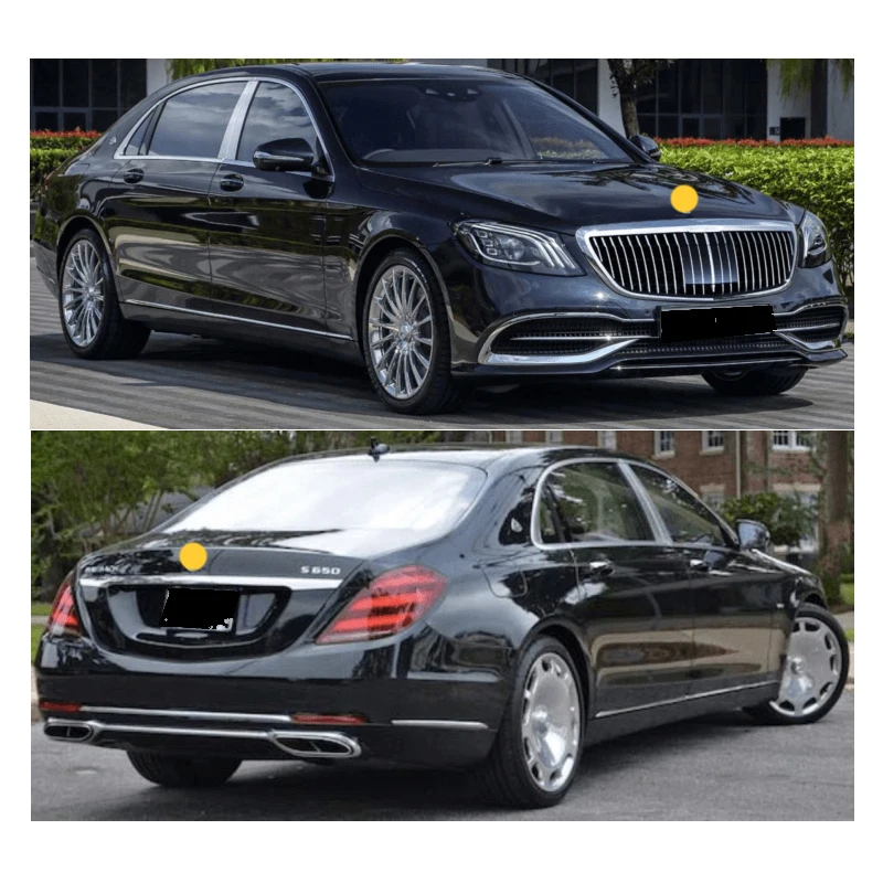 

w222 s-class body kit front bumper grille kit for S-class W222
