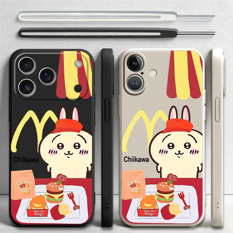Durable Soft Cover Phone Case with C-Chiikawas Usagi Design