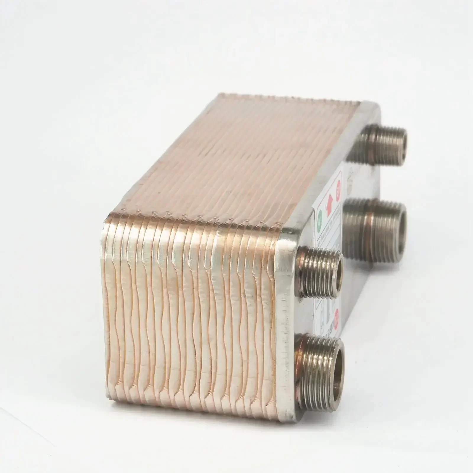 24/32/38/50/60/80/100/120 Plates Wort Chiller Cooler Heat Exchanger 304 Stainless Steel Home Brew Beer Wine Making