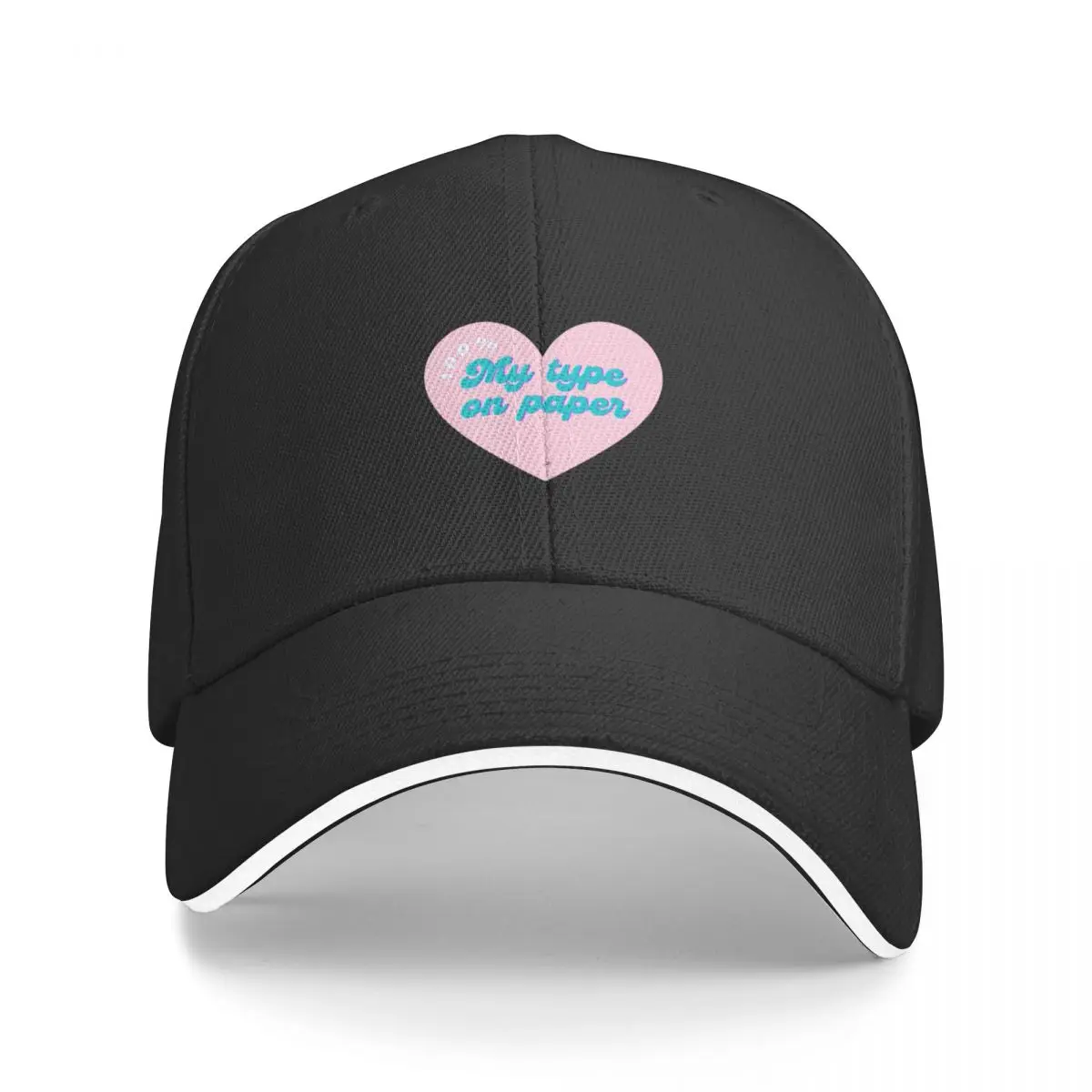 

My Type On Paper Baseball Cap New In The Hat Hat Luxury Brand Women Hats Men's