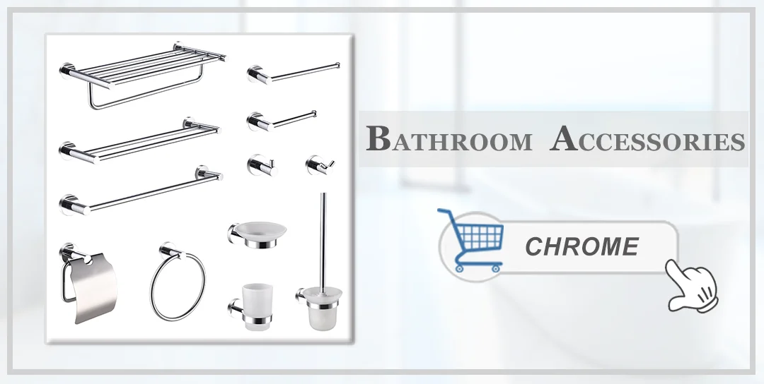 Description Picture 2 of itemBright Rose Gold Towel Rack Singel Towel Bar Paper Holder Robe Hook Cup Holder Soap Dish  Toilet Brush Bathroom Accessories