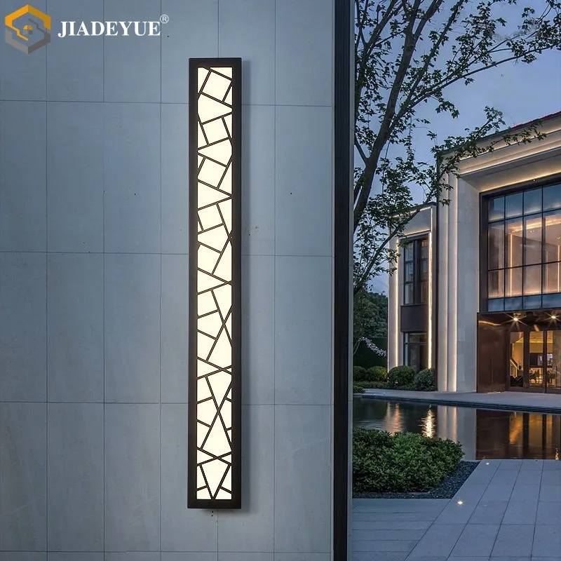 Waterproof outdoor LED strip wall lamp IP65 Garden villa balcony courtyard exterior wall lamp outdoor lighting