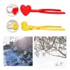 2Pcs Fun Snowball Making Tool Mould Clips Winter Snowball Clips Novelty  Entertainment 1