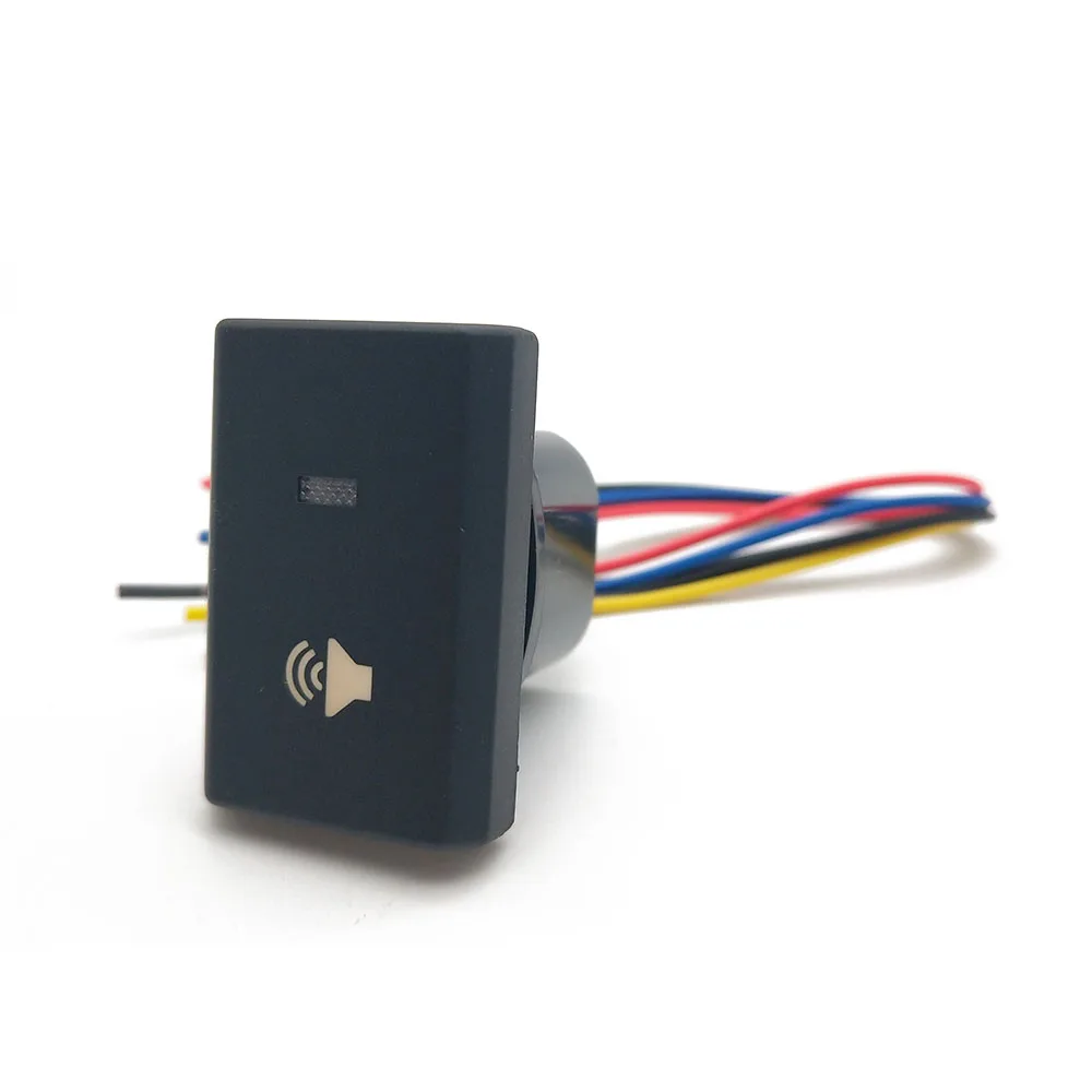 Blue LED Light Bar Switch Button with Radar and Camera Controls