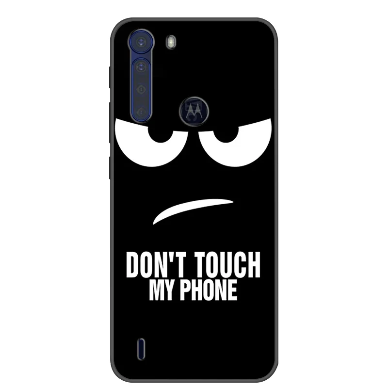 Fashionable Cool Soft Silicone Cover for Motorola One Fusion+ Phone