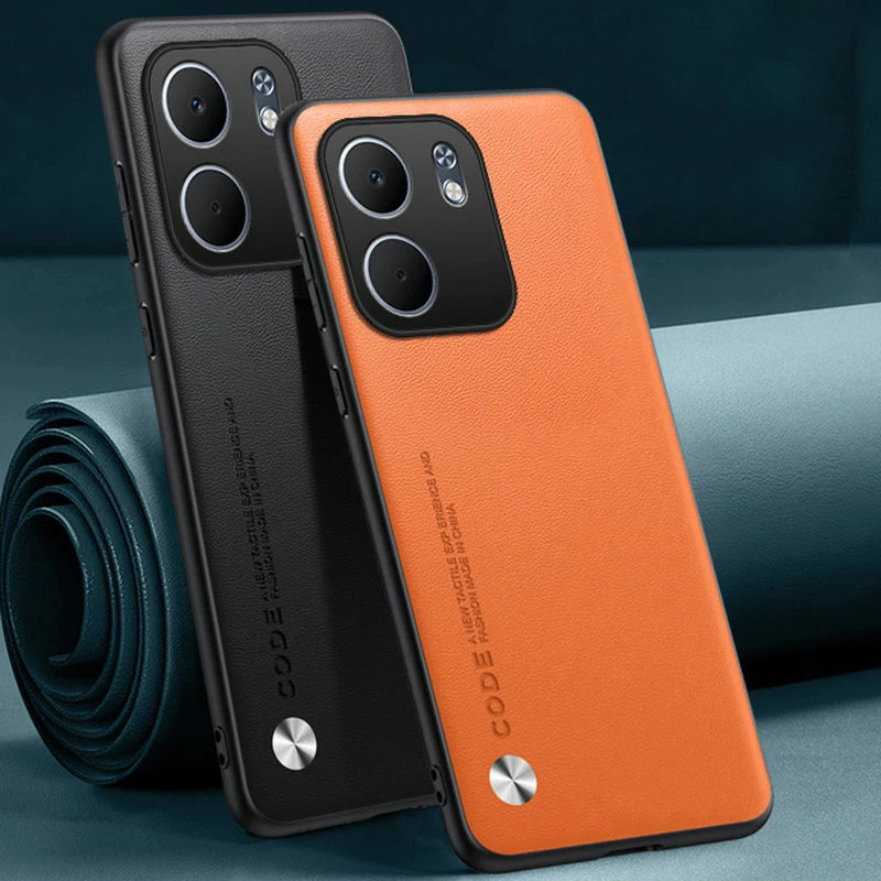 Leather Full-Cover Shockproof Phone Case - Luxury Business Edition