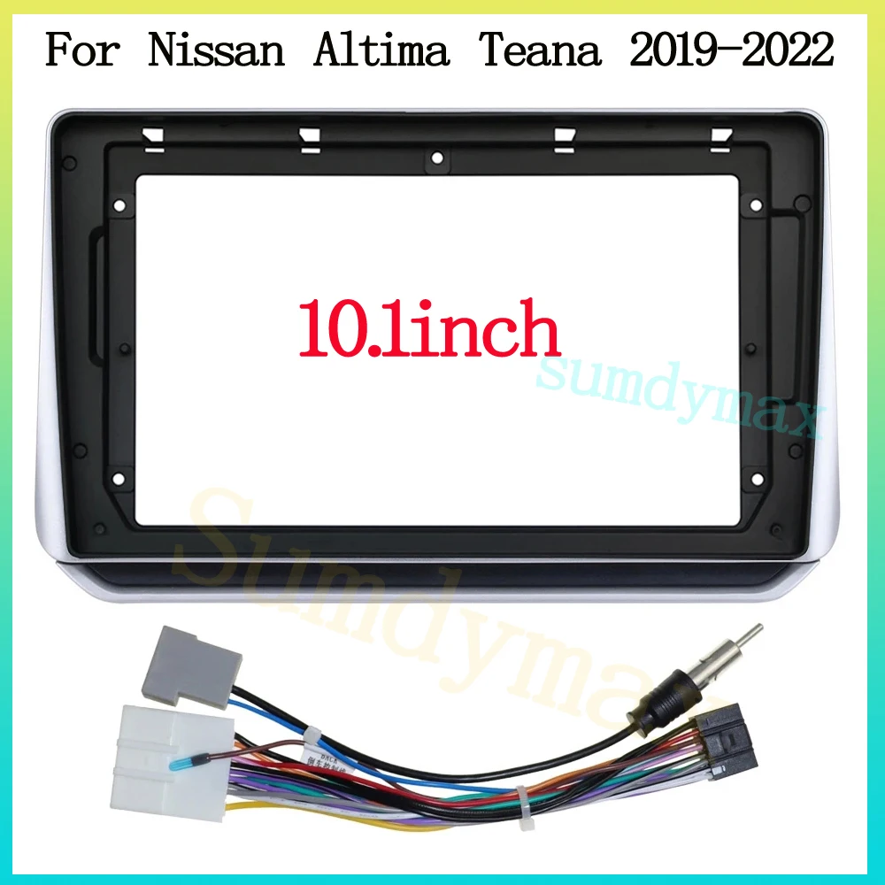 

10.1" 2din Car Radio Frame Kit For Nissan Altima Teana 2019 2020 2021 big screen 2 Din android Car Radio Fascia Frame