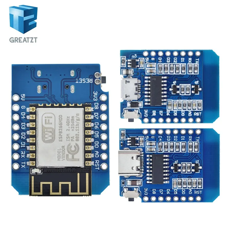 Carte ESP-12F Wemos D1 WiFi Uno Board Basée Sur ESP8266 - Compatible Arduino IDE - Neuf