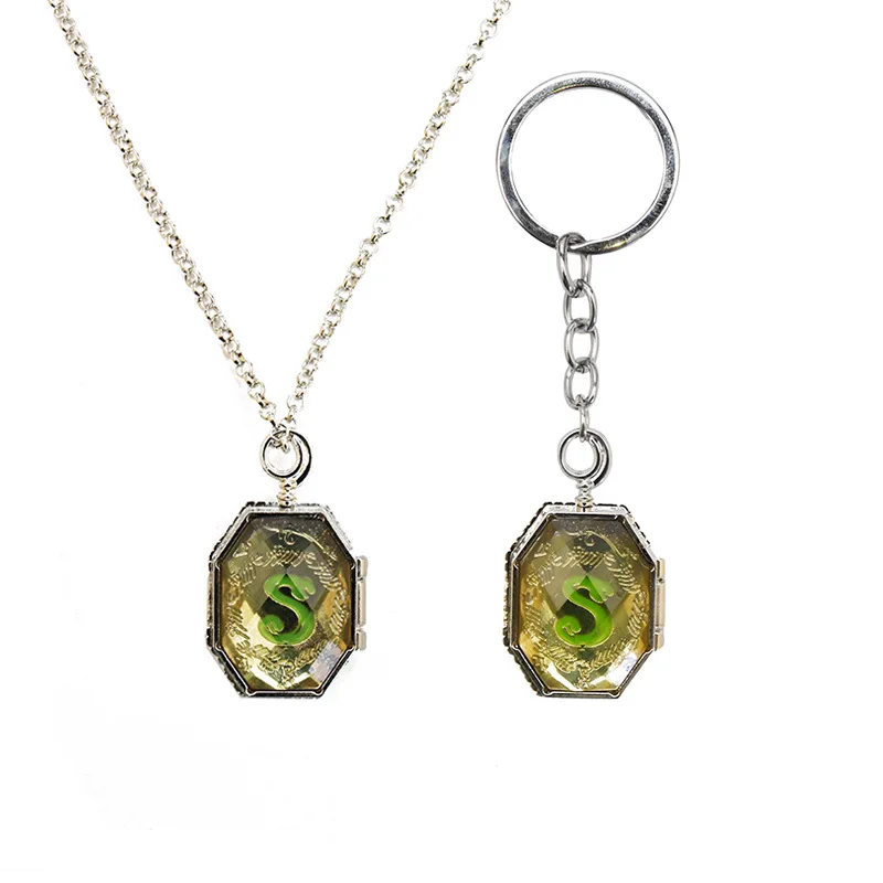 Necklace Pendant Fashion Necklaces Horcrux Pendant Necklace for Men Popular Personality Opened Pendants Trendy Movie Peripheral Jewelry