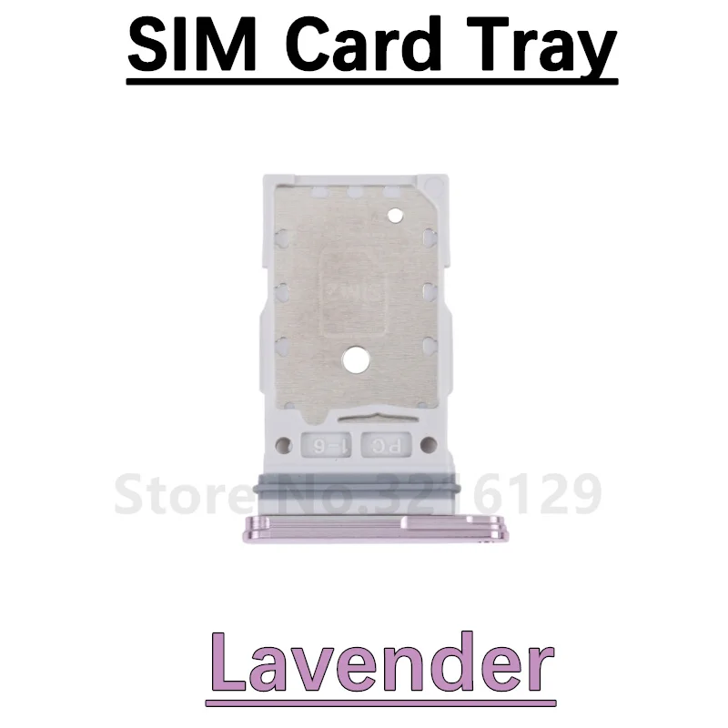 S23 SIM Tray purple