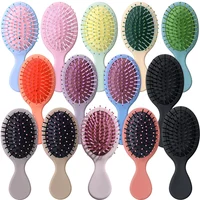1pcs Mini Detangler Hair Brushes Massager Anti Static Air Bag Hair Comb Wet and Dry Portable Hairbrush Salon Styling Accessories 1