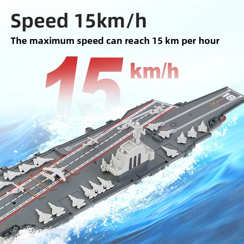 Bateau RC télécommandé 500mAh 15m portée avec vidange