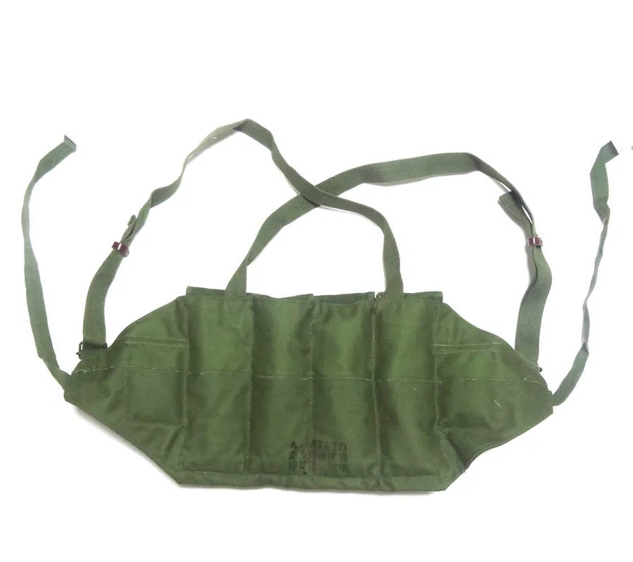 Original Surplus Militray Chinese Type 81 Chest Rig Ammo Pouch military medal badge