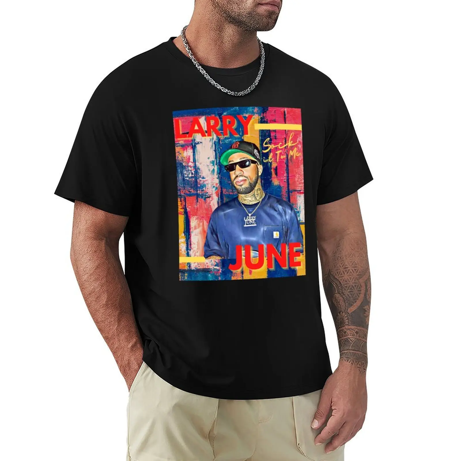 Larry June Sock It To Me T-Shirt cute clothes blacks tees boys whites mens plain t shirts