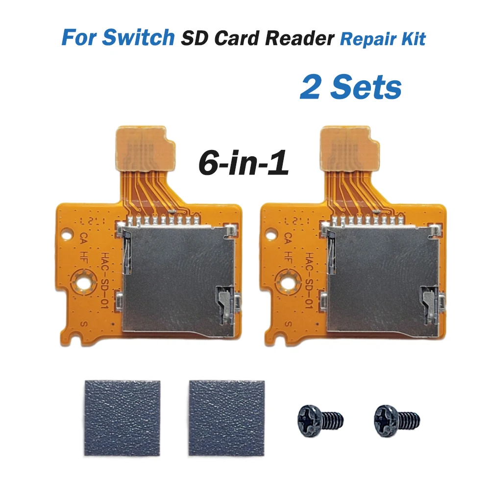 High-Precision SD Card Reader Slot Memory Card Socket Replacement