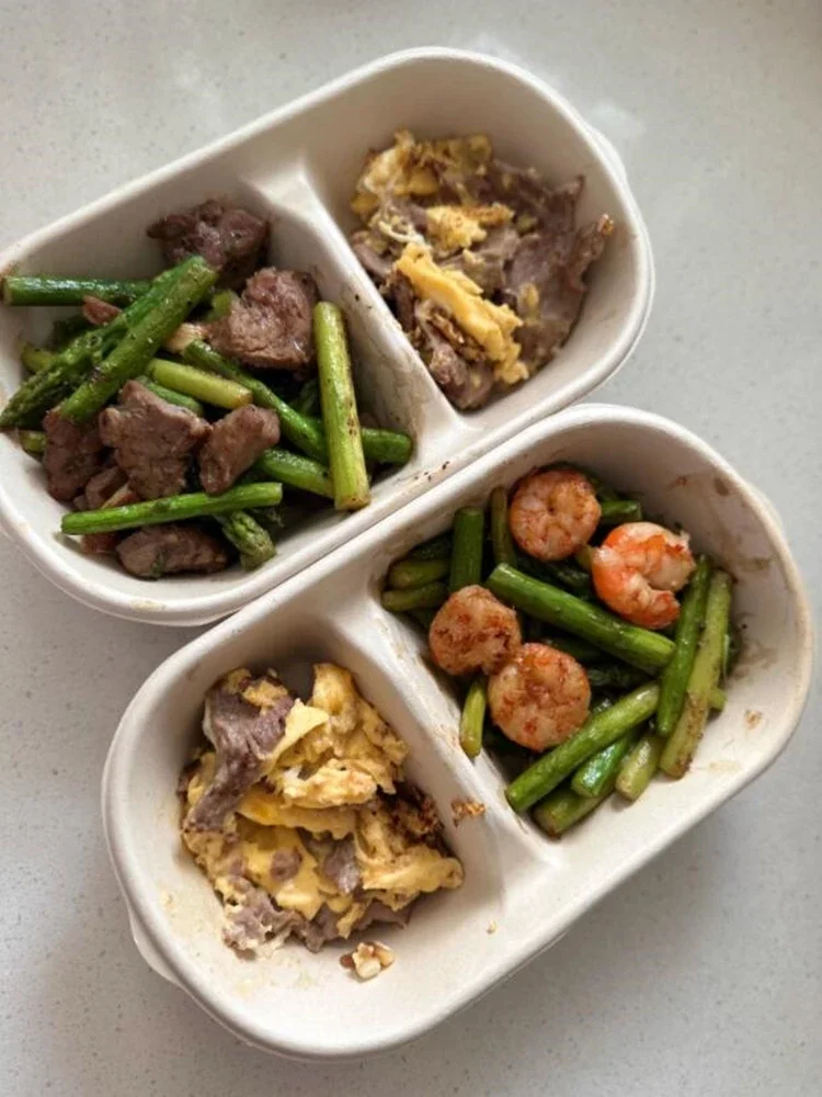 10Pcs Disposable Double Compartment Paper Lunch Boxes, Rectangular Takeout Food Contain... - SKU DPLB1521 - UGI Packaging