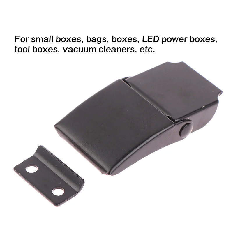 Tools Box Case Window Cabinet Door Box Lock Buckle Carbon Steel Spring Loaded Toggle Latch Catch Hasp Clamp Black furniture hardware,toggle latches,buckle clamp