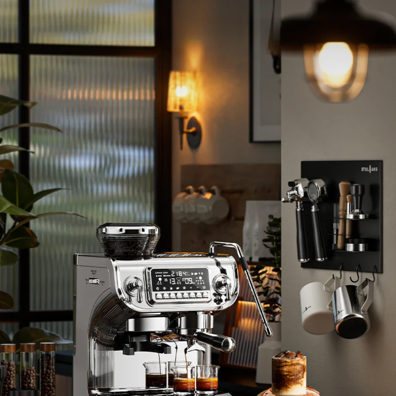 Xuetrang Coffee Machine Home Use and Commercial Use Full & Semi Automatic Italian Instant Bean Grinding All-in-One Machine 6