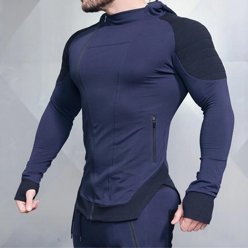 Men Hoodies Gym Sport MMA Running Training Fitness Bodybuilding Sweatshirt Outdoor Sportswear Male Hooded Jacket Tracksuit winter sweatshirt,men running tops