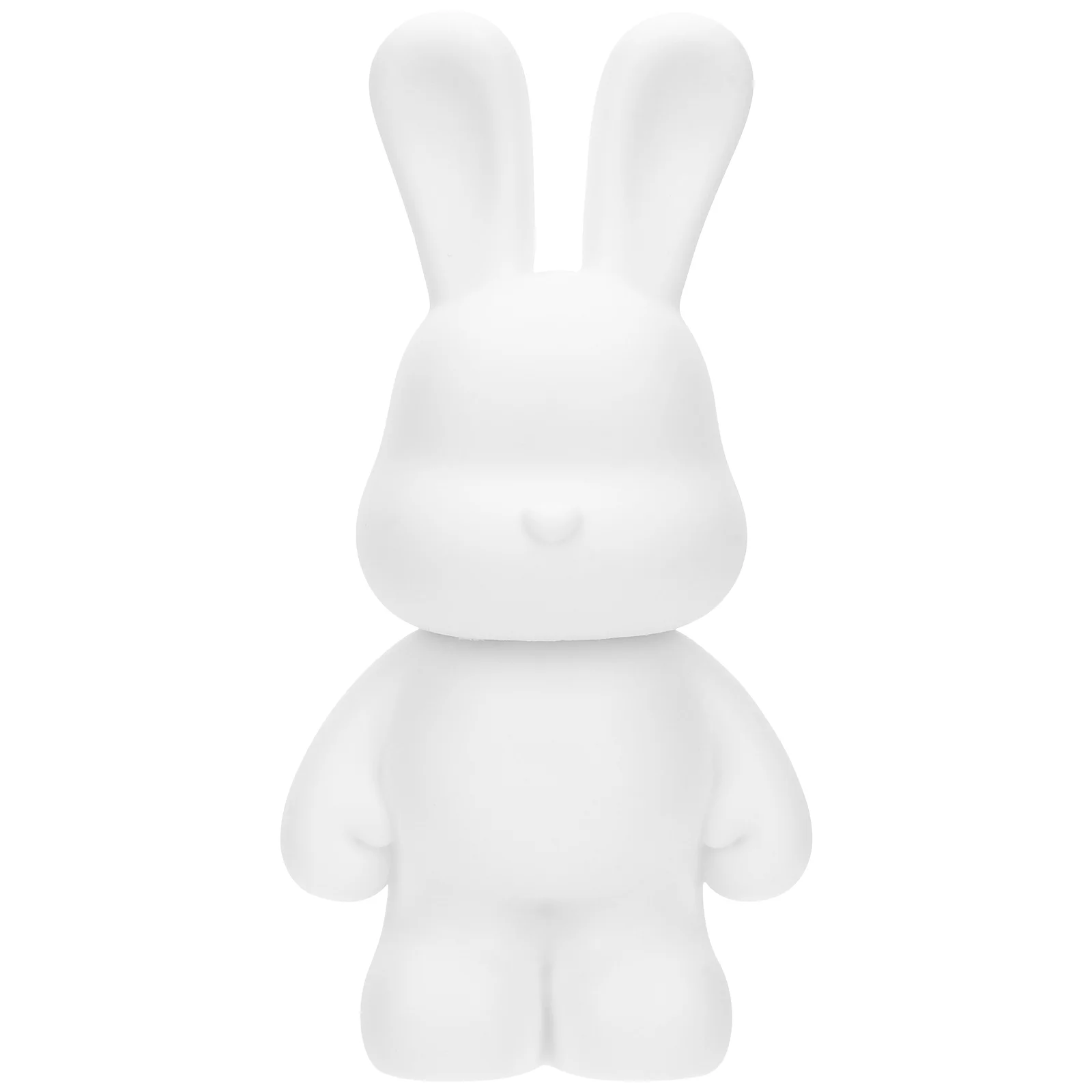 Piggy Bank for Adults Rabbit DIY Ornaments Decorations The Home Mini Bunny Figurines Ceramic Cow Birthday White Outdoor Child 5