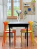 1/6 doll house model furniture accessories mini model Dining Chair（set of two chairs） 4