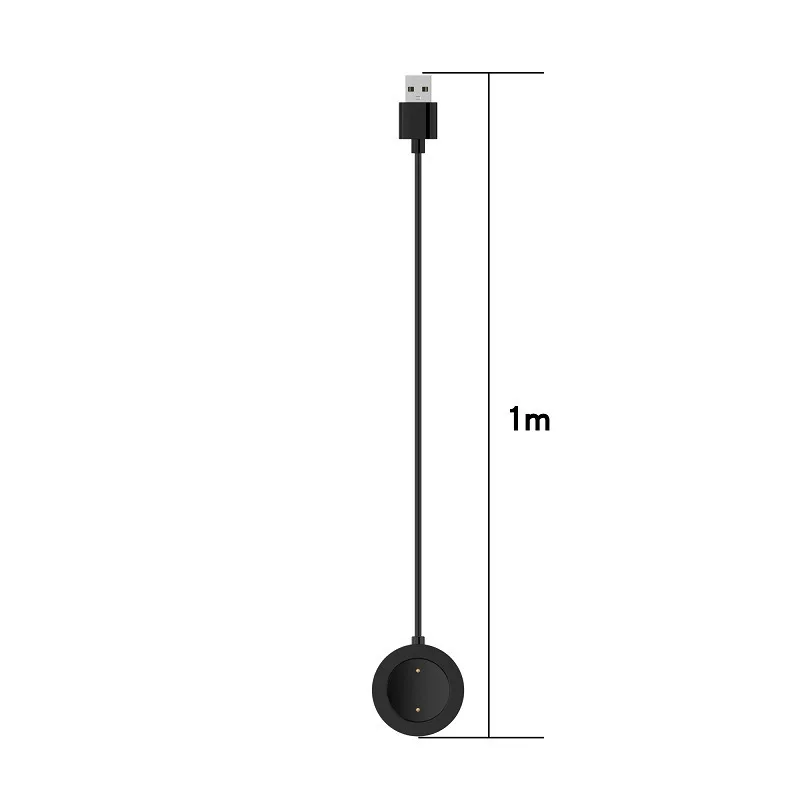 USB Charging Cable 1M USB Charging Cable For Xiaomi Mi Watch Color Sports Dock Magnetic Charger Adapter Stand For Xiaomi Watch S1 active/Color 2