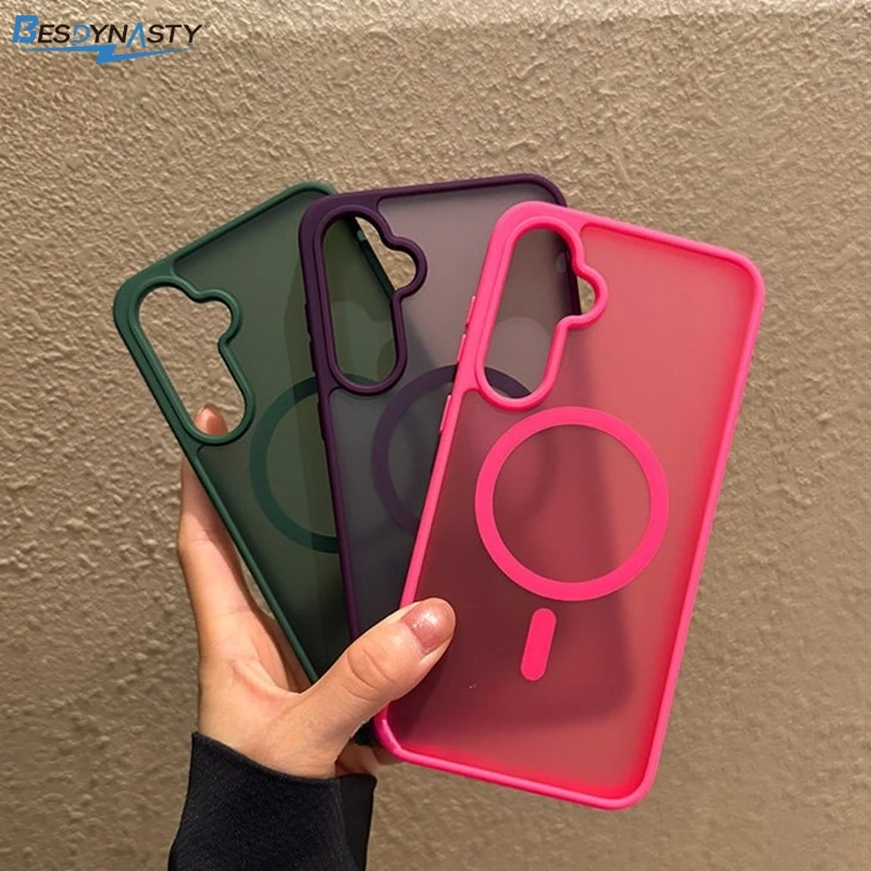 Premium Matte Translucent Magnetic Phone Case - Business Edition