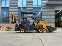 Backhoe Loader China Manufacturer Front Loader 4X4 Agricultural tractor Wheel Loader Cummins diesel Engine Customizable Digger
