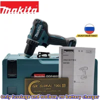 Makita DDF485 DDF485Z 18V brushless ropeless screwdriver diamond -original toolbox -strength 50 nm- only fuselage-with toolbox 1