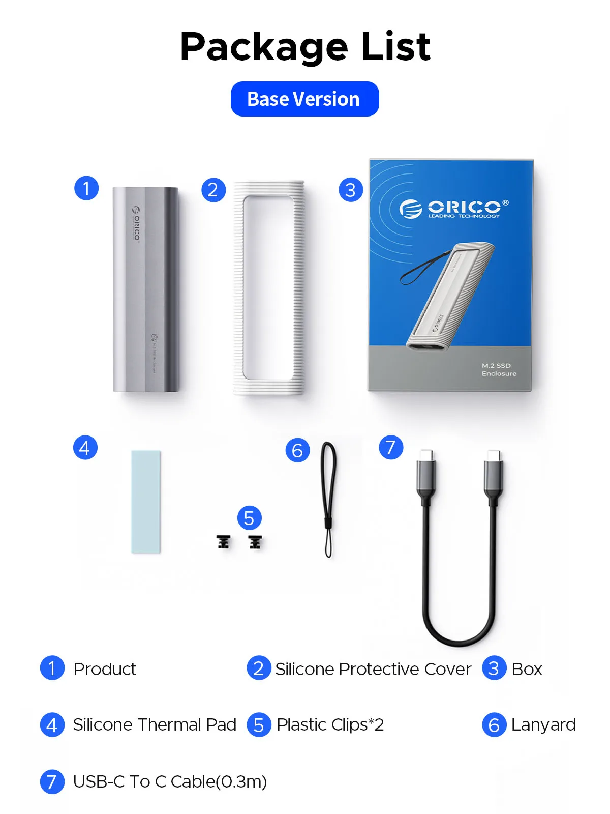 Externo USB, 10Gbps, Suporte UASP para PCIe NVMe e SATA SSD