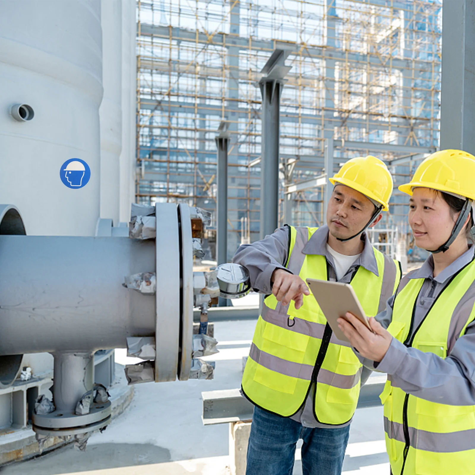 Рисунок 3 - Наклейка для защиты головы