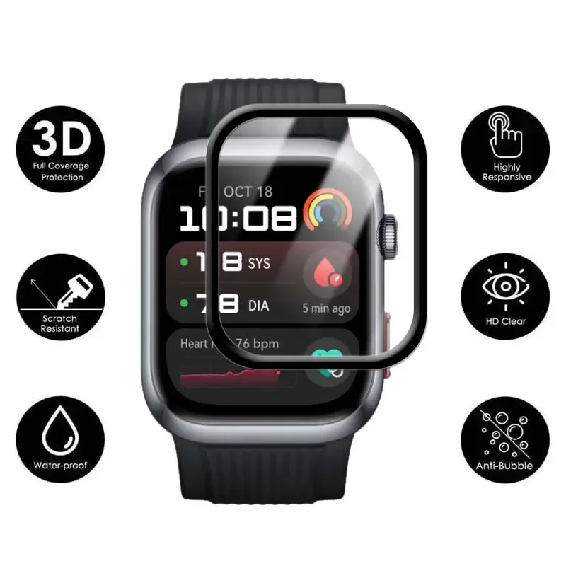 واقي شاشة 20D لساعة هواوي D2 أفلام مضادة للخدش تغط...