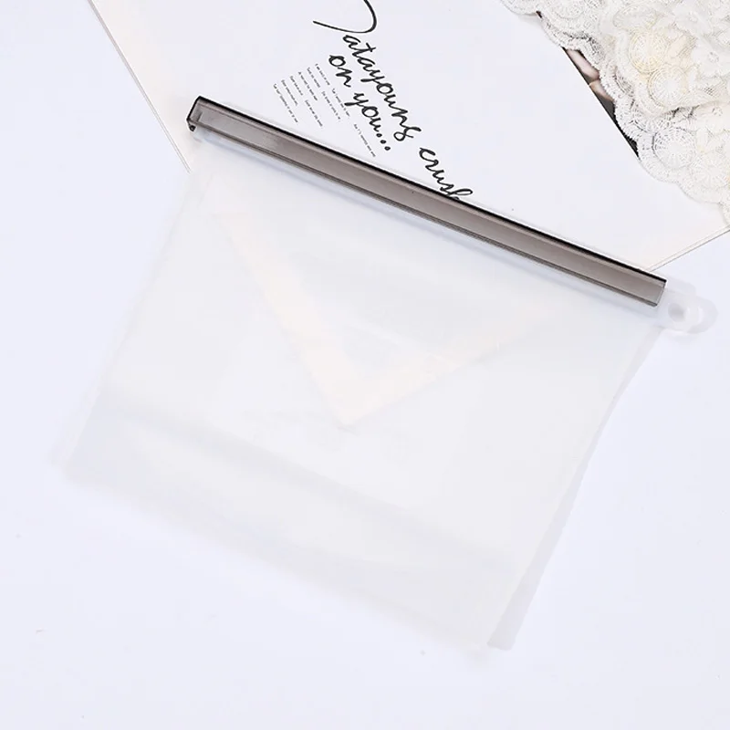Reusable Silicone Food Storage Zip-lock Bags - Multi-use Lunch, Snack, and Freezer Seal Bags (4 Colors)