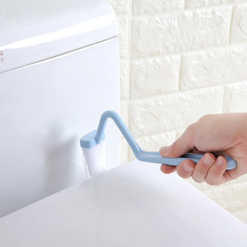 Curved Toilet Brush Long Handle Deep Cleaning Tools