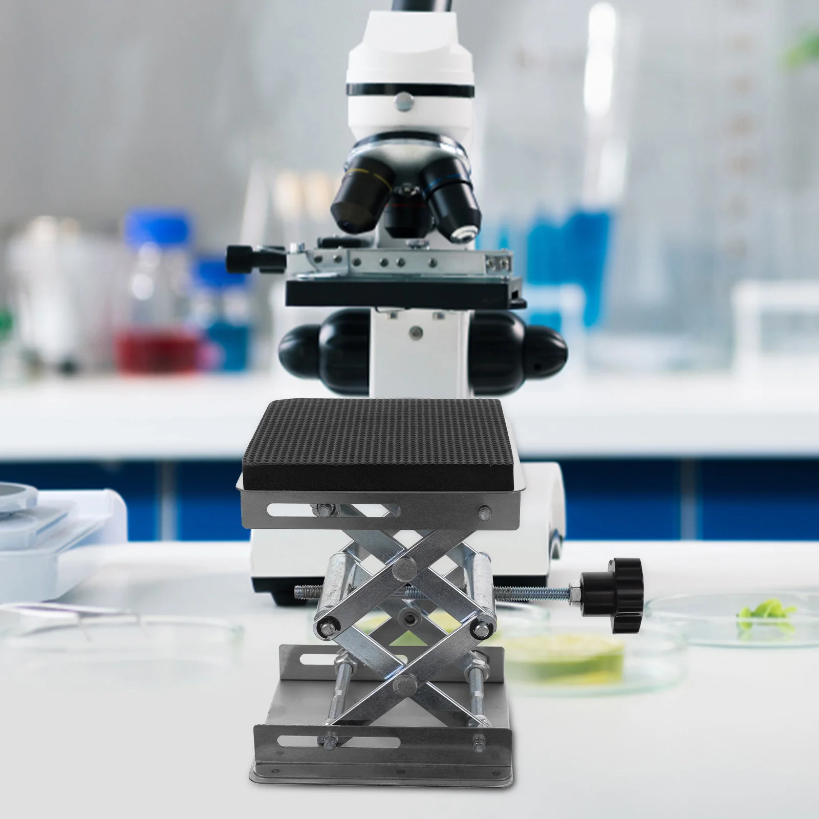 

Регулируемая подставка для стола из нержавеющей стали