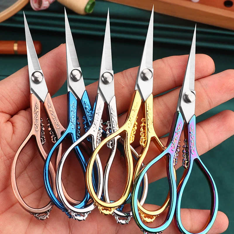 Retro Tailor Scissors Vintage Diy Sewing Fabric Embroidery Cutter