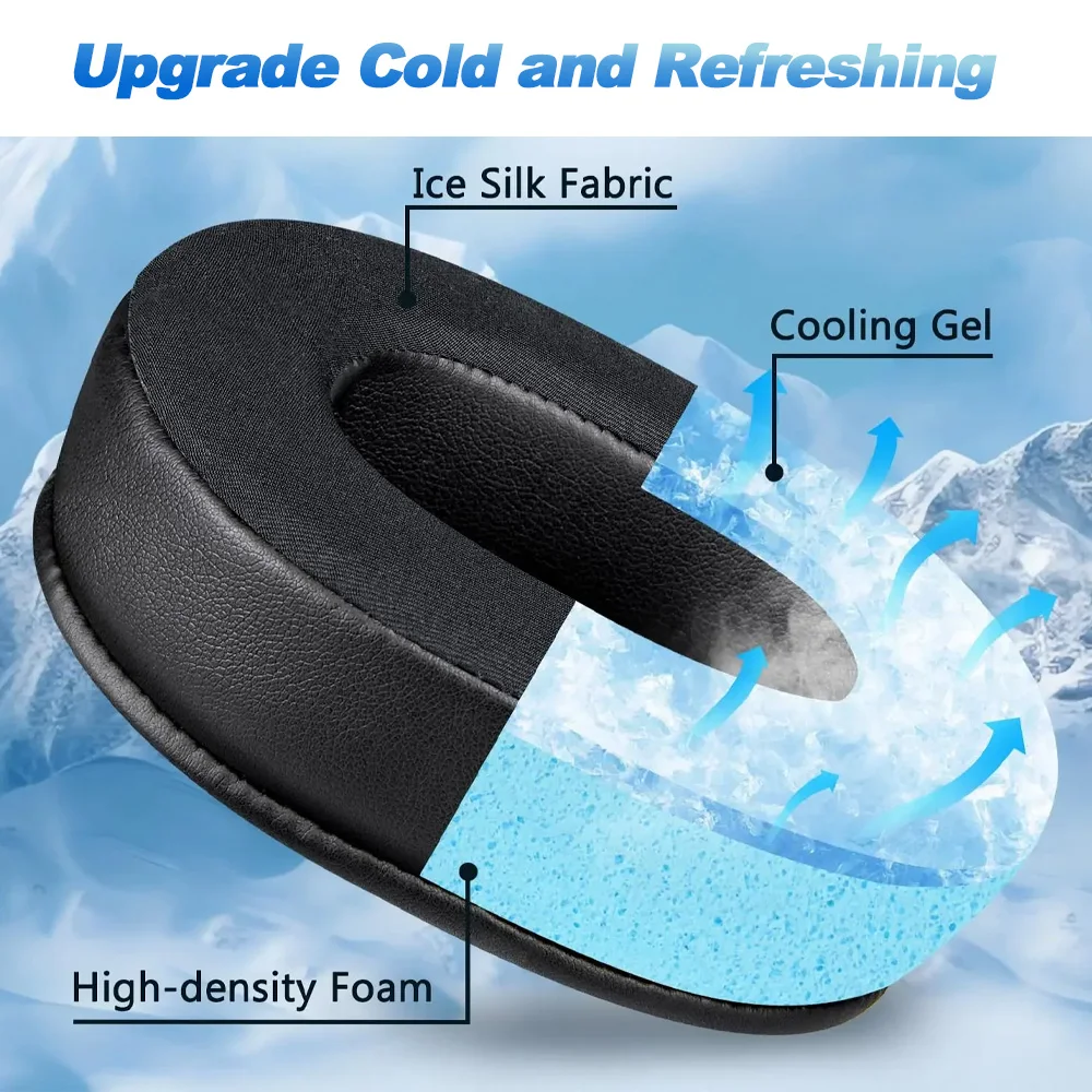 Earphone pads For Havit H2002D/E H2008D VOROTEX replacement Earpads headphones Earmuffs Mesh cloth Memory Covers Sponge Protein